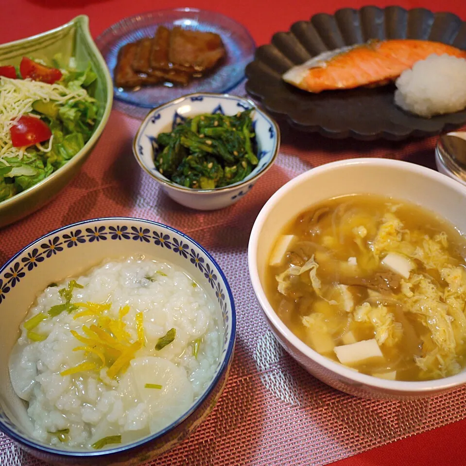 七草粥で晩ご飯|kokoさん