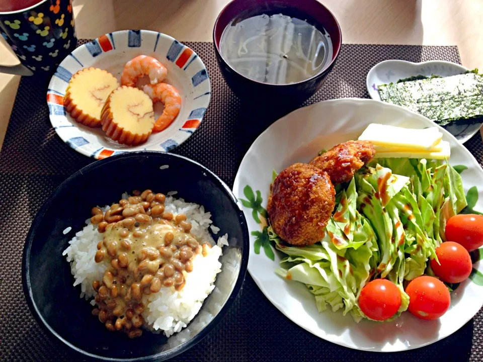 Snapdishの料理写真:1月8日朝食兼昼食|ばぁさんさん