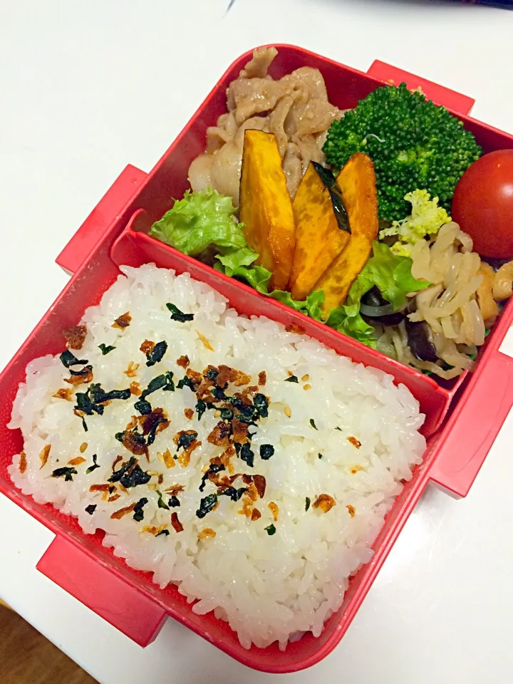 今日のお弁当。|まりぞぅさん