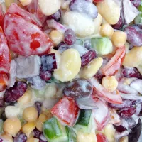 Snapdishの料理写真:CHICKPEA SALAD|STEVE § SPIKEさん