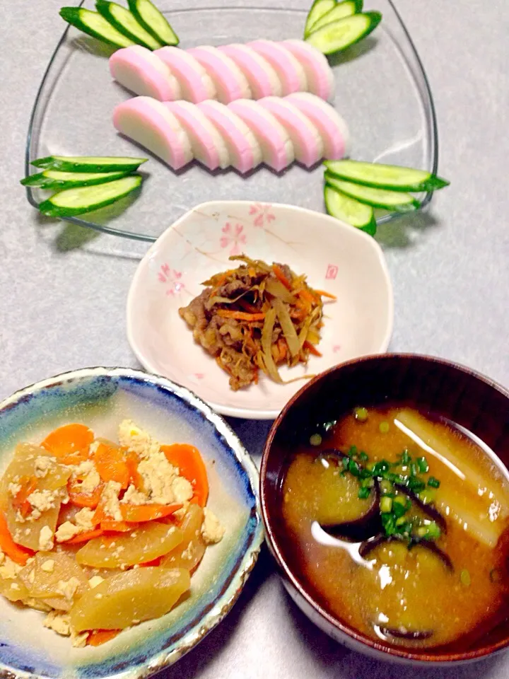 あり合わせのビンボー晩ご飯|Orie Uekiさん