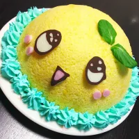 Snapdishの料理写真:ふなっしーケーキ◡̈⃝︎⋆︎*|pyoluさん