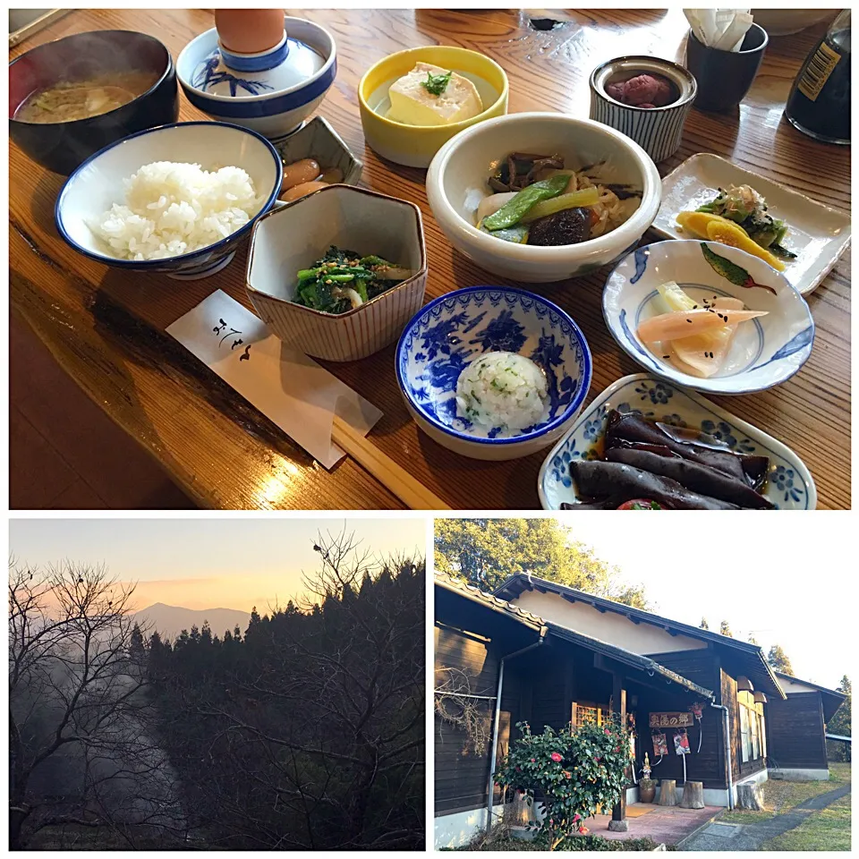 山奥の温泉宿で朝食@ 由布院・奥湯の郷|juneshunさん