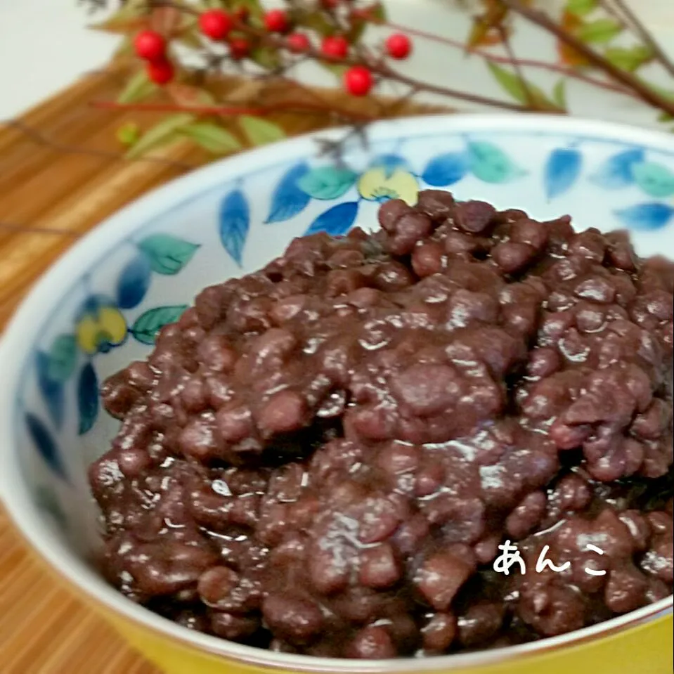 Snapdishの料理写真:スプーンでパクパク食べたい‼　手作りあんこ♪|りえぞ～さん