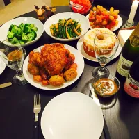 Snapdishの料理写真:2015 Thanksgiving day dinner|Lecさん