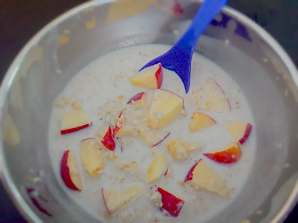 Oat yogurt with apple|Chef AinyLovaさん