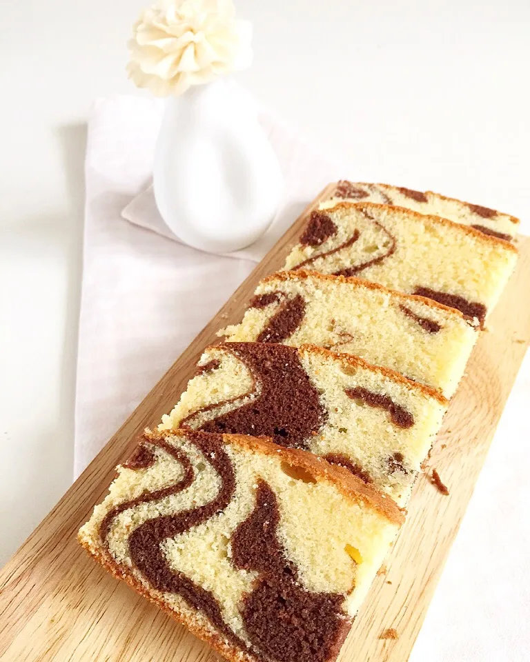 Marble butter cake|12Dragonさん