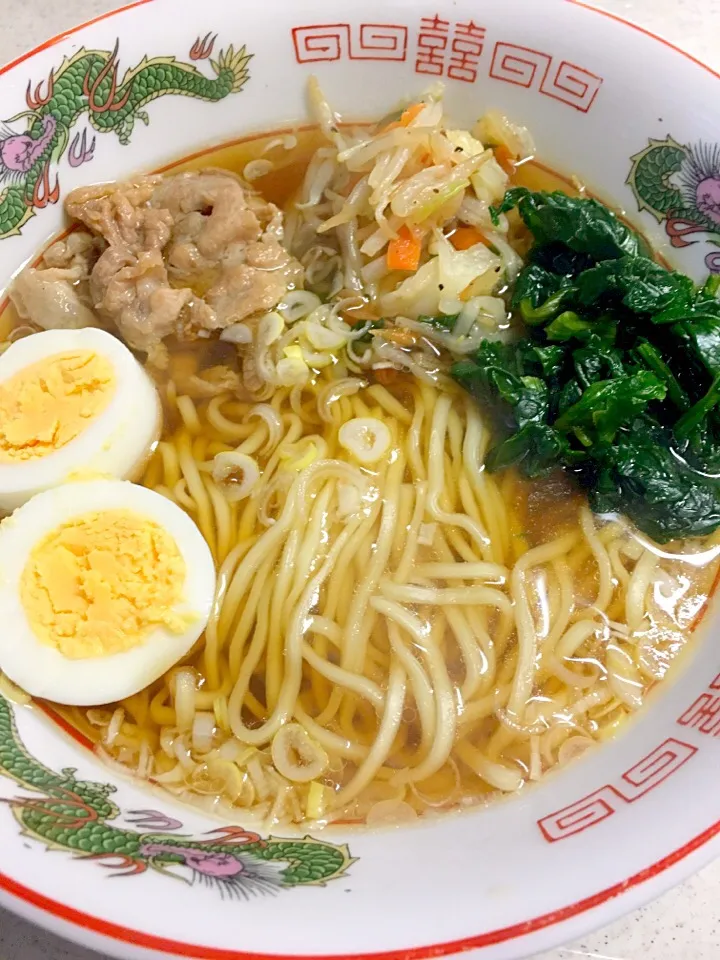 一期一会ラーメンセットの喜多方醤油ラーメン@自宅|Yasuhiro Koikeさん