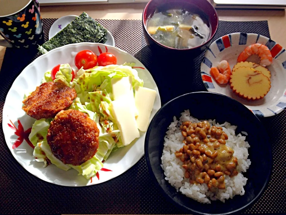 1月9日朝食兼昼食|ばぁさんさん