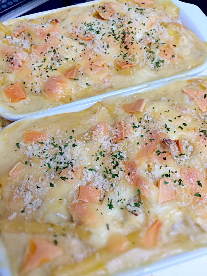 Macaroni au gratin💕|しおりさん