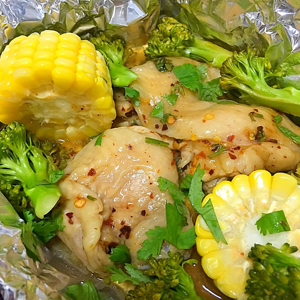 Cilantro (Parsley) Lime Chicken|Trish Wongさん