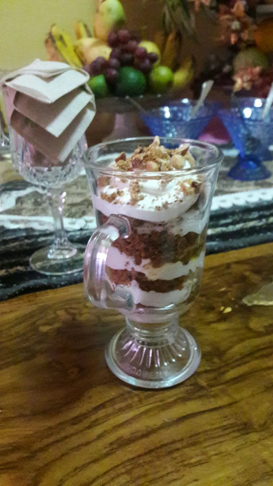 Cookie Crumble and Salted Caramel Mousse with Crushed Almonds|John Allan Pahilagaoさん