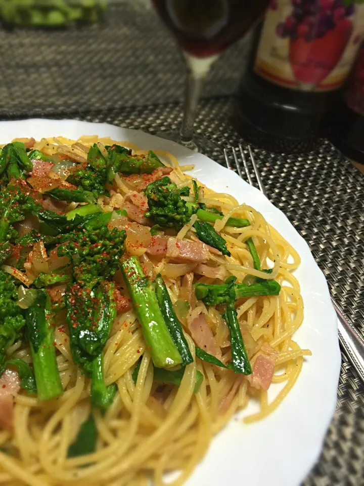 Wafu spaghetti 🍝🍷|judith sawahataさん