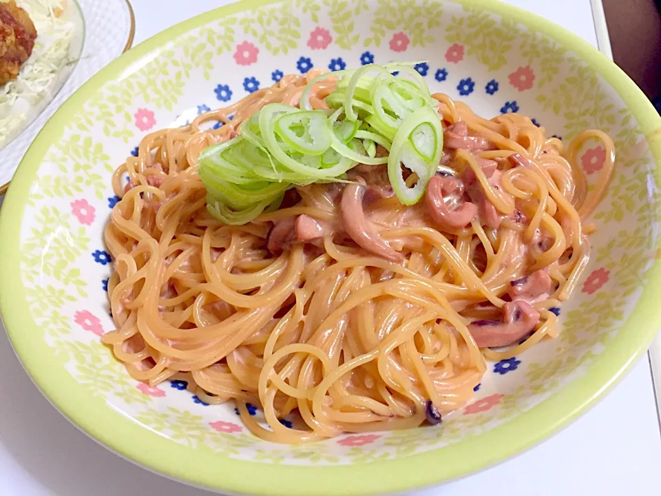 まあやさんの料理 超簡単！超旨！いかの塩辛パスタo(^▽^)o|☆愛ちん☆さん