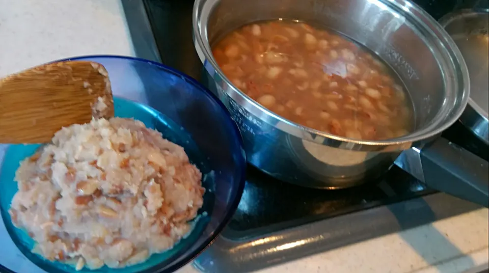 虎豆で餡と甘煮。|ヌンチャク・コーイチさん