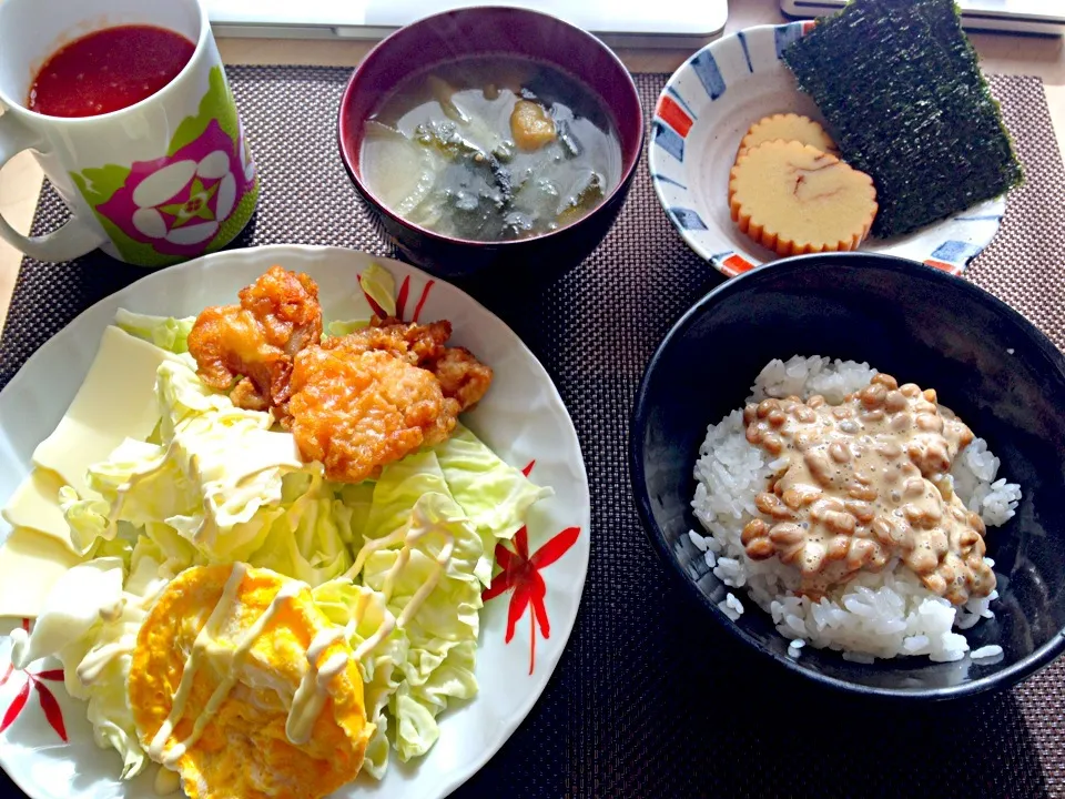 1月10日朝食兼昼食|ばぁさんさん