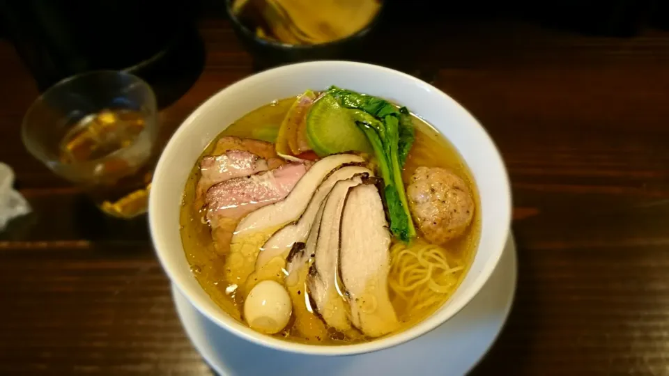 龍馬軒 限定鶏塩麺|ミナミ ヒロヤさん