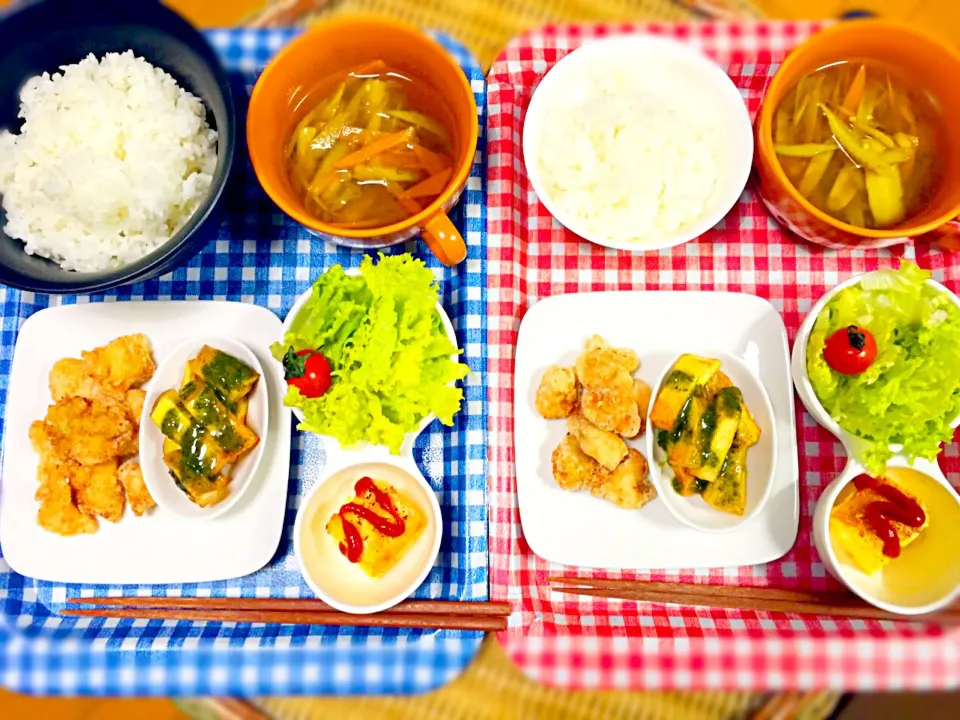 ✦夜ごはん✦

柚子胡椒唐揚げ
ジェノベポテト
チーズキッシュ
カレースープ|愛さん