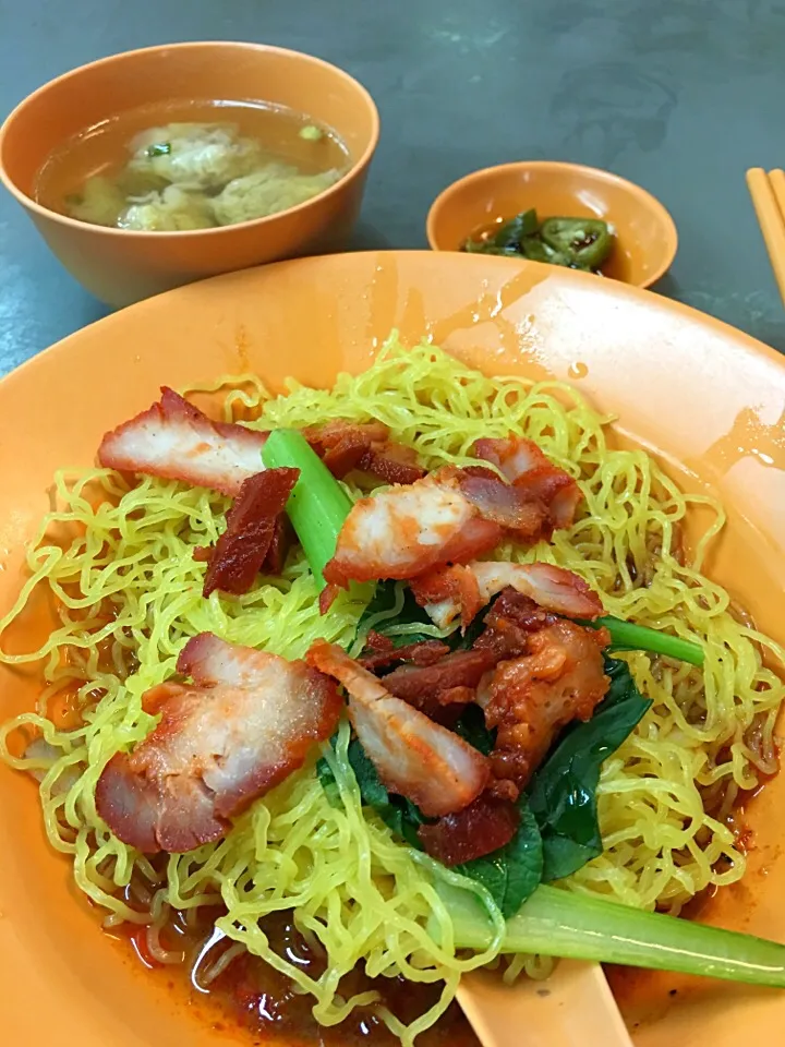 Wanton noodles|chef baobao from Singaporeさん