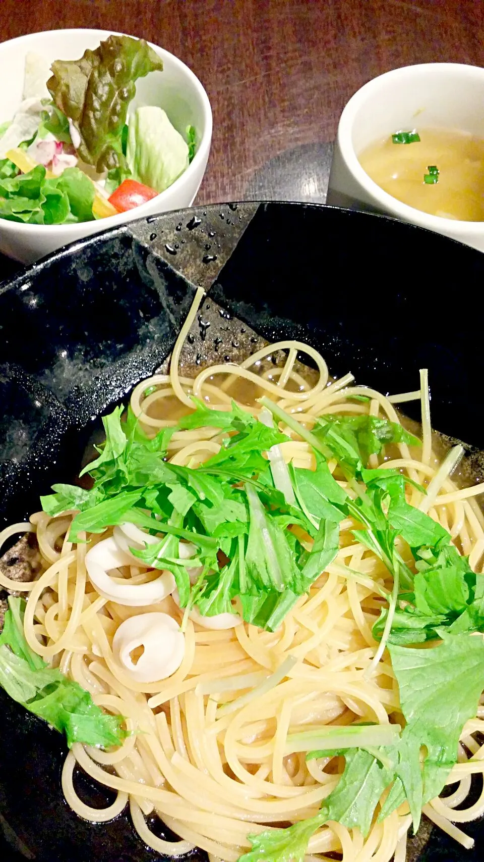 ヤリイカと水菜の和風ゆずスパゲッティ|裕子さん