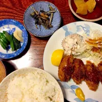 Snapdishの料理写真:カキフライ定食|輝さん