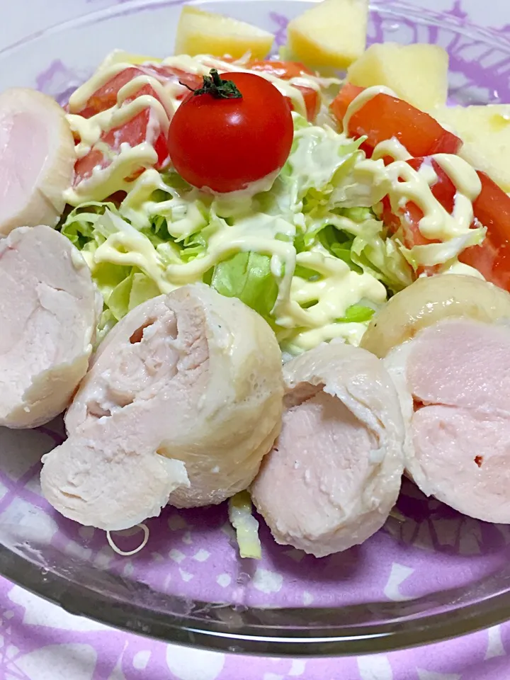 Snapdishの料理写真:まるまさんの料理 鶏チャーシュー|クッキーさん