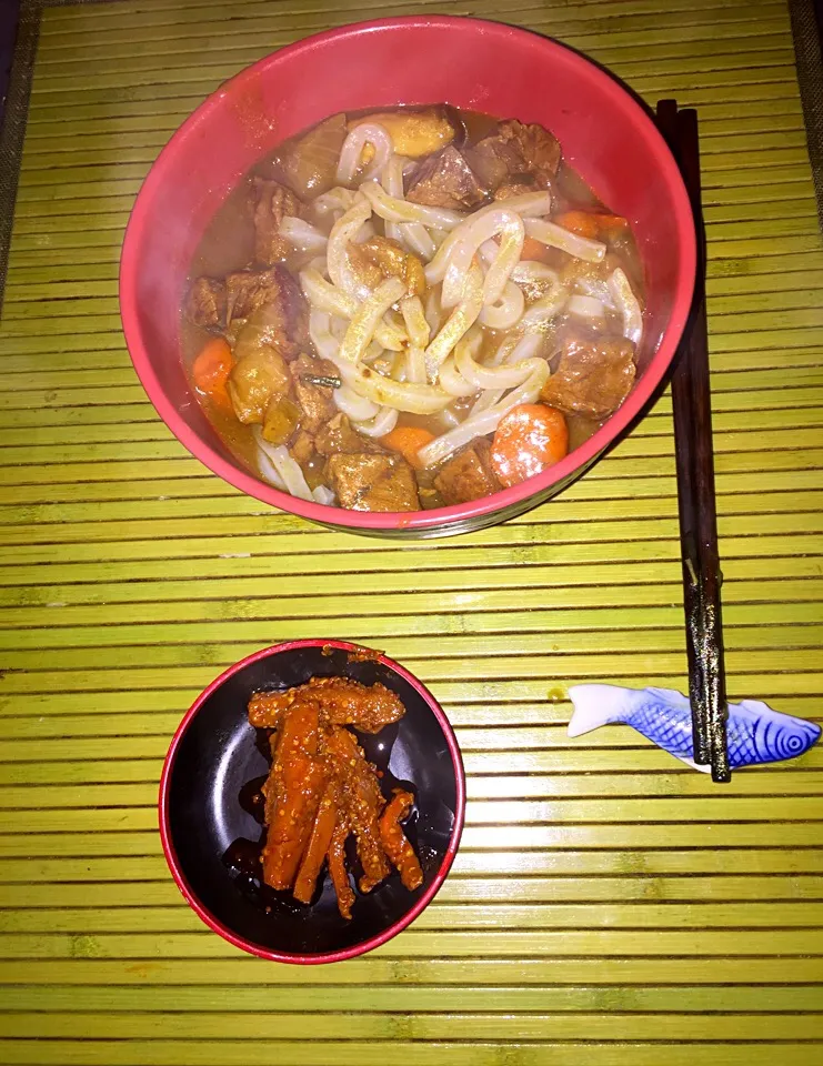 Curry with shirataki noodles|Generaalさん