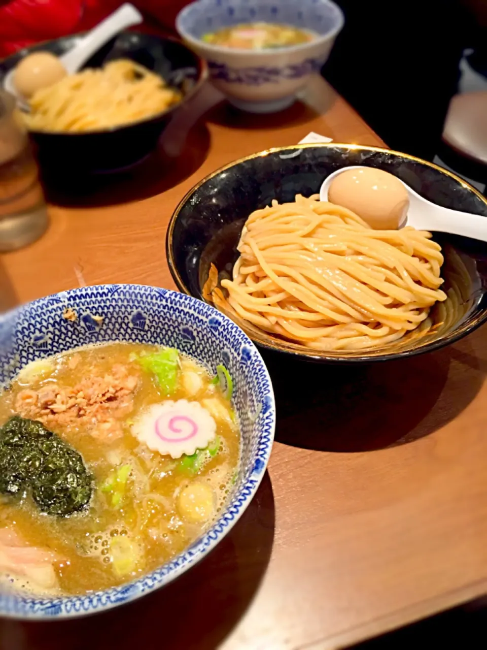 六厘舎の特製朝つけ麺|くぅ♪さん