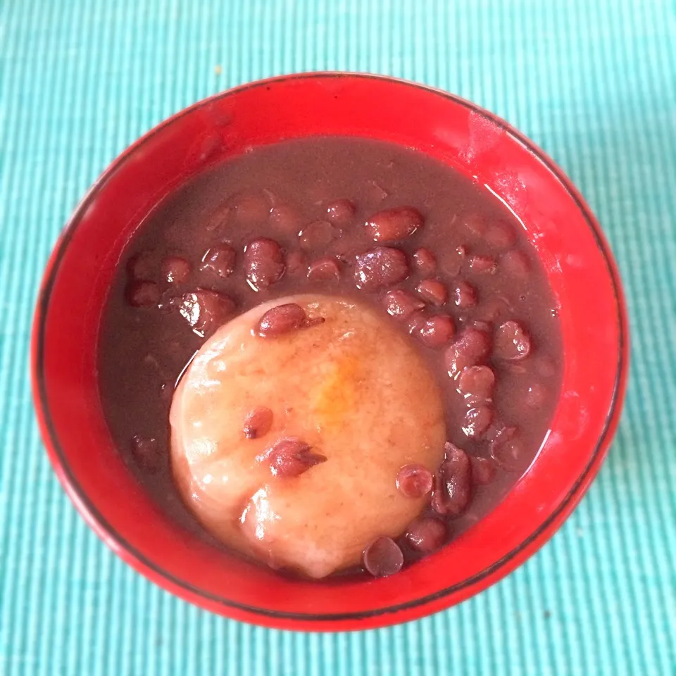 鏡開きで小豆から煮たぜんざい！|chimiさん