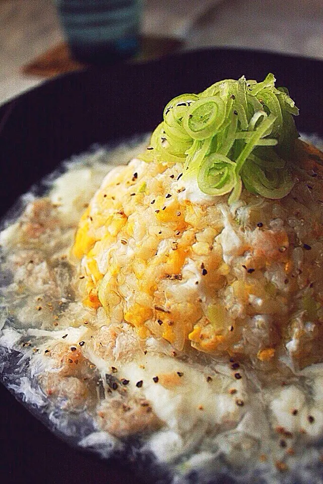 Snapdishの料理写真:みったんさんの料理 蟹あんかけ炒飯|はさん