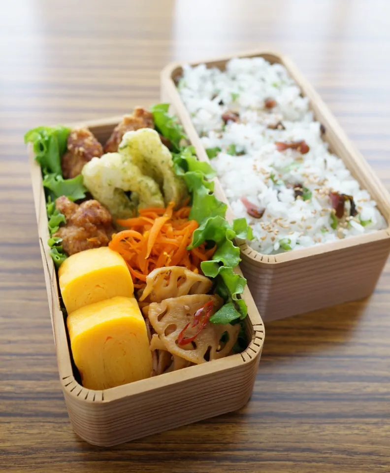 Snapdishの料理写真:お出かけ弁当|キヨシュンさん