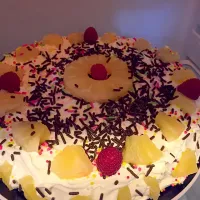 Pineapple Fresh Cream Cake|mokshさん