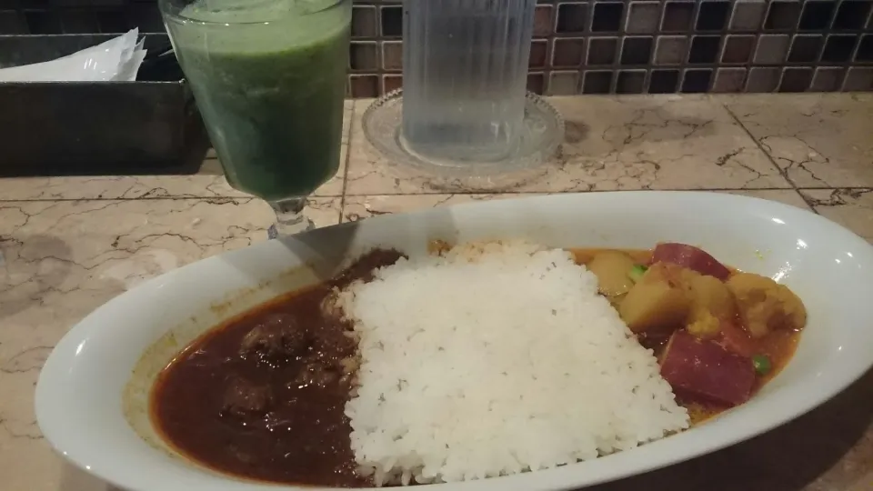 Snapdishの料理写真:コンビネーションカレー|サイファさん