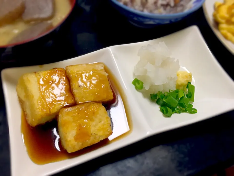 揚げ出し豆腐|ふたりのおうちごはんさん