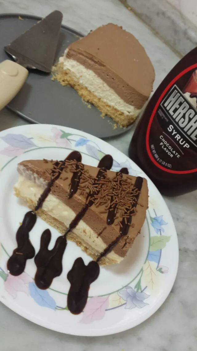 Double chocolate cheesecake|Sofie's Kitchenさん