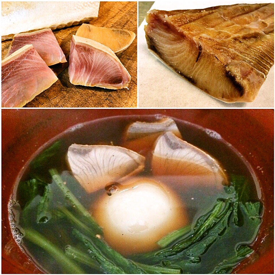 雑煮 _ 自家製 塩鰤