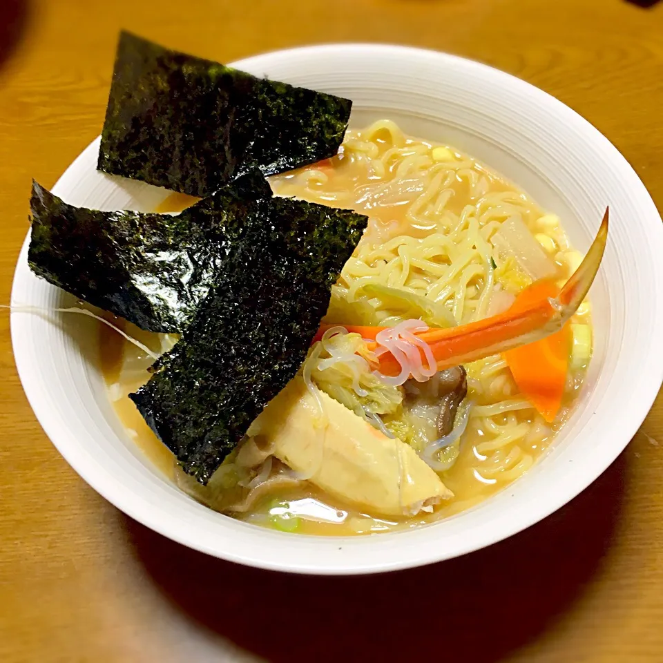 義父特製カニ鍋ラーメン|Shirokoさん