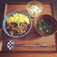 そぼろ丼|りぃさん