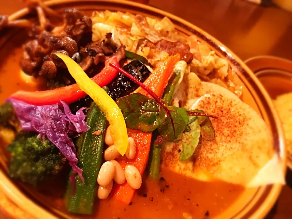 Snapdishの料理写真:札幌 スープカレー有名店|Nana🐾さん