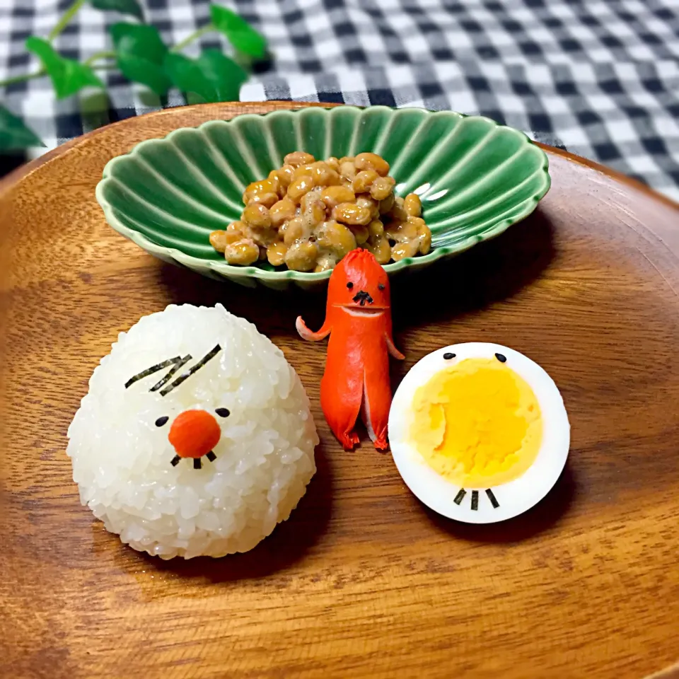 息子の朝食|キナリさん