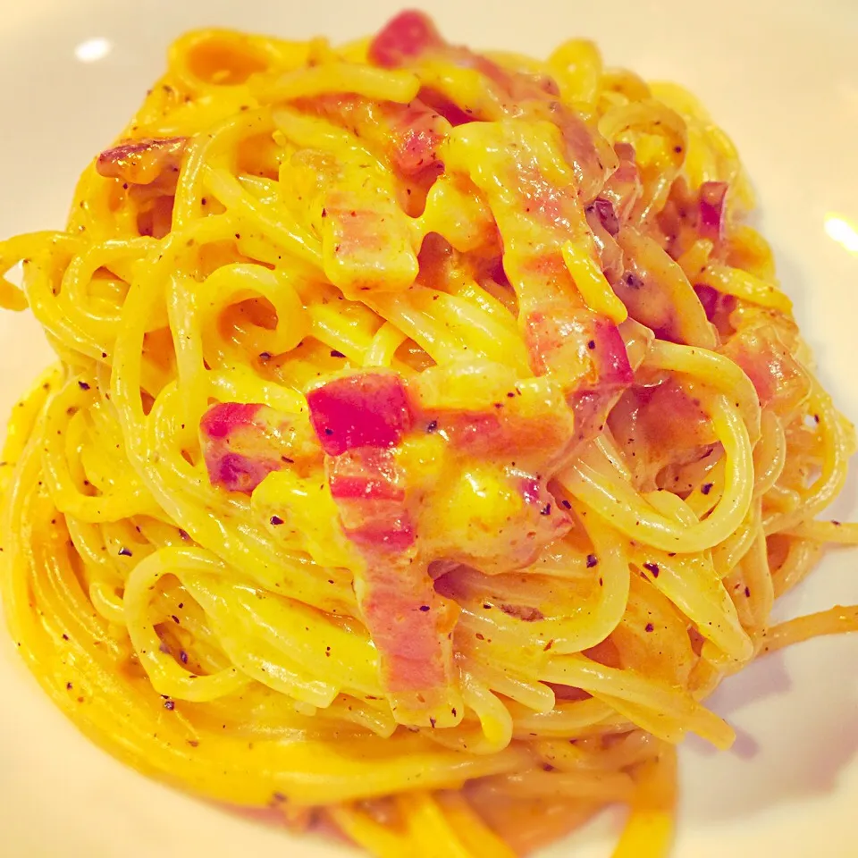 Spaghetti alla Carbonara ❗️|Fabio  Palmieriさん