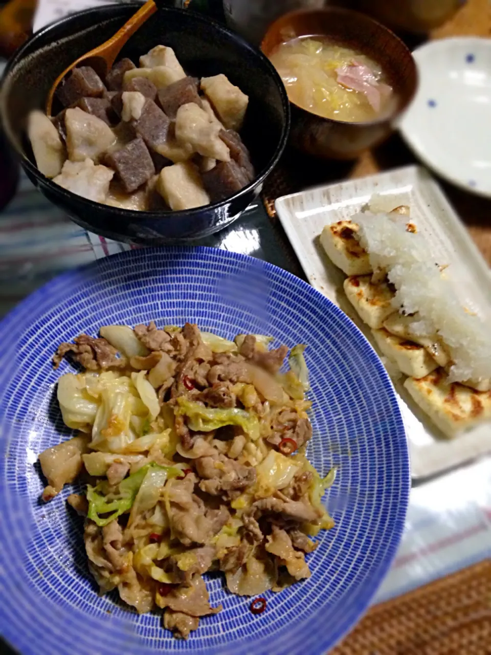 Snapdishの料理写真:和食でヘルシー夕飯☺︎|pomyさん