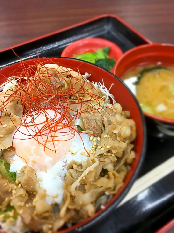 駒ヶ根SAのスタミナ丼|しげさん