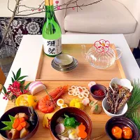 Snapdishの料理写真:おせちとお雑煮2016ver.|judychangmさん