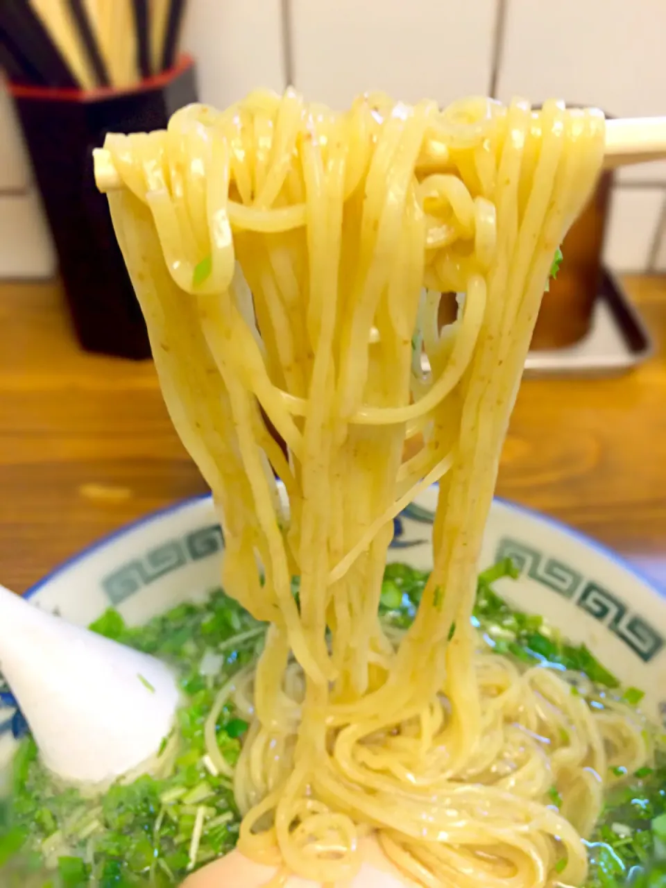 香菜貝出汁そばの麺|morimi32さん