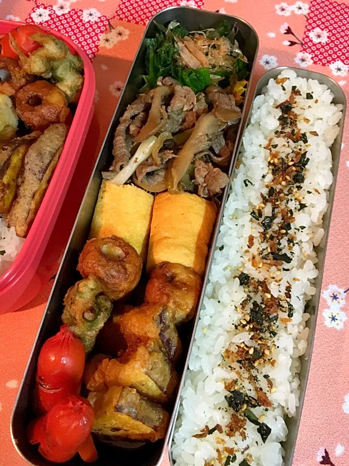 Snapdishの料理写真:天ぷら弁当|エミリーさん