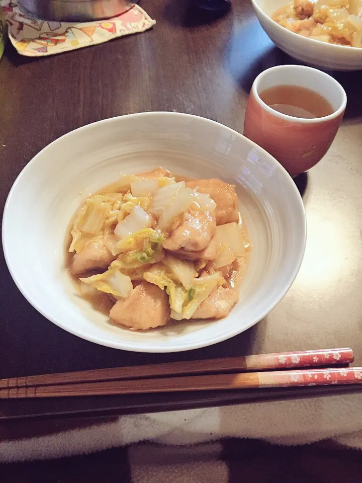 柔らか鶏胸肉と白菜の中華煮|碧*さん