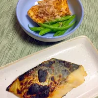 Snapdishの料理写真:自家製さわらの西京焼き|iworksさん