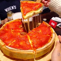 Amazingg :3 a pizza full of cheese :x|Jillessa - Foodaholic 🍭🍹🍤さん