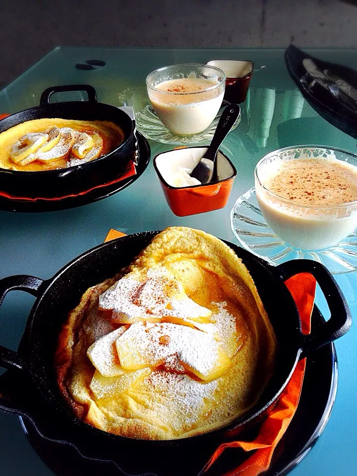 Snapdishの料理写真:スキレットでダッチベイビー🍳|ともちゃんさん